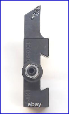 0XA Holder Set of 3, DCMT, 55° Carbide Inserts 0.25 I. C. Neutral, Left & Right