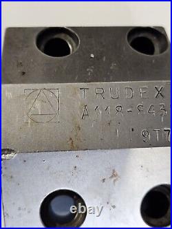 1-1/2 ID TURRET TOOL BLOCK OKUMA LB 80MM x 45MM SIMILIAR TO 0TRUDEX A118-8435