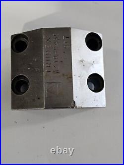 1-1/2 ID TURRET TOOL BLOCK OKUMA LB 80MM x 45MM SIMILIAR TO 0TRUDEX A118-8435