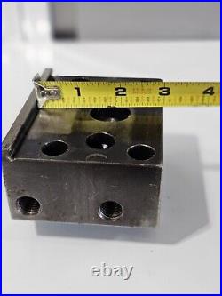 1-1/2 ID TURRET TOOL BLOCK OKUMA LB 80MM x 45MM SIMILIAR TO 0TRUDEX A118-8435