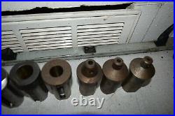 1.75 OD Turret Lathe Machine Adapter Sleeve Tool Holder Shank Reducer Lot of 13