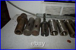 1.75 OD Turret Lathe Machine Adapter Sleeve Tool Holder Shank Reducer Lot of 13