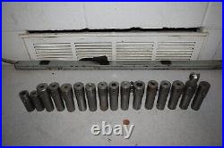 1 OD Turret Lathe Machine Adapter Sleeve Tool Holder Shank Reducer Lot of 16