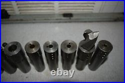 1 OD Turret Lathe Machine Adapter Sleeve Tool Holder Shank Reducer Lot of 16