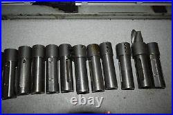 1 OD Turret Lathe Machine Adapter Sleeve Tool Holder Shank Reducer Lot of 16