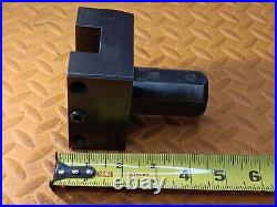 1 Sq. 1 1/2 Shank Lathe Turning Tool Post Holder Modular Tooling Adapter 1.0