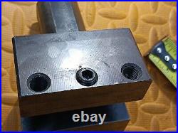 1 Sq. 1 1/2 Shank Lathe Turning Tool Post Holder Modular Tooling Adapter 1.0