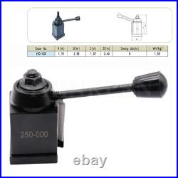 10Pcs OXA 250-000 Wedge Tool Post Holder Set + 4 extra HoldersFor Lathe up to 8