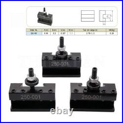 10Pcs OXA 250-000 Wedge Tool Post Holder Set + 4 extra HoldersFor Lathe up to 8 10Pcs OXA 250-000 Wedge Tool Post Holder Set + 4 extra HoldersFor Lathe up to 8
