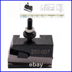 10Pcs OXA 250-000 Wedge Tool Post Holder Set + 4 extra HoldersFor Lathe up to 8