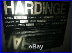 11.76 Swg Hardinge Conquest CS- GT CNC LATHE, Fanuc 0T, Gang Tool GT 380