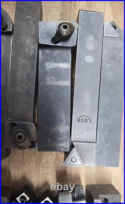 13 Carbide Lathe Tool Holders Lot Thread Cutting Milling Boring Bars 260320