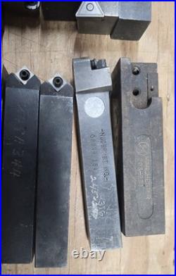 13 Carbide Lathe Tool Holders Lot Thread Cutting Milling Boring Bars 260320