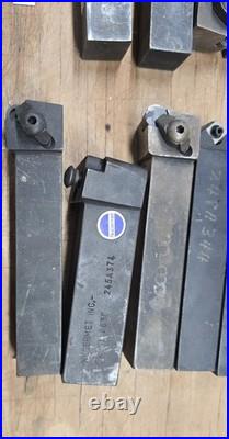 13 Carbide Lathe Tool Holders Lot Thread Cutting Milling Boring Bars 260320