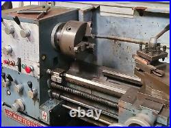13 X 40 LUX MATTER MODEL 1340 GAP BED ENGINE LATHE With Tooling 1 Phase 220V