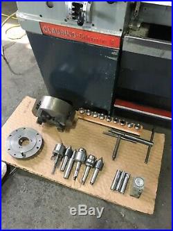 13 x 40 Clausing Colchester Geared Head Engine Lathe, Tooling, Excellent