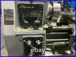 14 x 23 Okuma LK350 Precision Lathe, Taper, Chucks, Tooling Cabinet