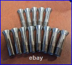 15mm shank european LATHE COLLET set Compatible With Quorn Tool Grinder