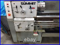 16 x 60 Summit Model 16-3x60 Engine Manual Lathe with DRO Readout Lots o tools