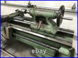 1980s South Bend 13 x 40 metal lathe with tooling taper attachment