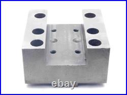 2 1/2 SLOT WIDTH LATHE TURRET TOOL HOLDER BLOCK 90mm X 90mm BOLT HOLE PATTERN