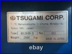 2000 Tsugami BS20B-II CNC SWISS LATHE with TOOLING and Iemca Mini Boss 325 BarFeed