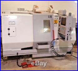 2002 Haas TL-15 SN# 65555 Live tool sub spindle lathe with 2 live tool units
