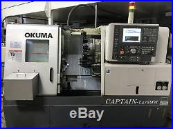 2005 OKUMA Captain-L370MW Big Bore CNC LATHE with Live Tooling & Sub-Spindle