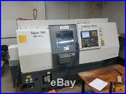 2007 NAKAMURA TOME SUPER MILL SC-200L CNC LATHE, With LIVE TOOLING ONLY 1,400 HRS