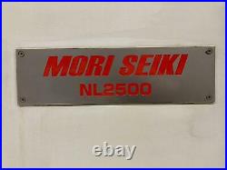 2008 Mori Seiki NL2500MC/700 CNC Horizontal Lathe MSX-850II Control Live Tooling