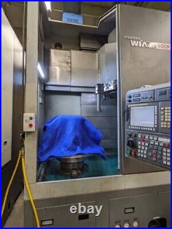2012 Hyundai Wia LV800RM VTL, Vertical Turning Lathe with Live Tooling
