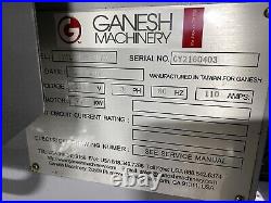 2016 GANESH CYCLONE 52 CNC Lathe Dual Spindle 9 Axis Live Tool w Y-Axis B-Axis