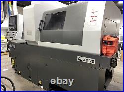 2017 GENTURN SL-42 8-Axis CNC Swiss Lathe with Live Tooling Dual Y-Axis & C-Axis