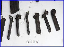 22 Metal Lathe Tool Holder Lot Atlas Craftsman South Bend 9 10 12 Armstrong Ace