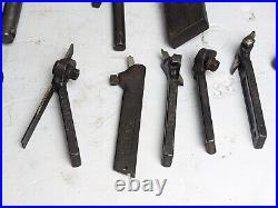 22 Metal Lathe Tool Holder Lot Atlas Craftsman South Bend 9 10 12 Armstrong Ace