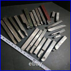 24pc Tool Bit 7/8 1 & 1-1/4 Cleveland MoMax Cobalt + Blank Machinist Lathe
