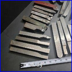 24pc Tool Bit 7/8 1 & 1-1/4 Cleveland MoMax Cobalt + Blank Machinist Lathe