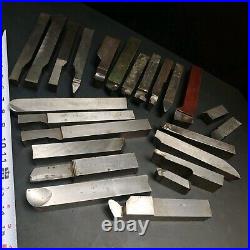 24pc Tool Bit 7/8 1 & 1-1/4 Cleveland MoMax Cobalt + Blank Machinist Lathe