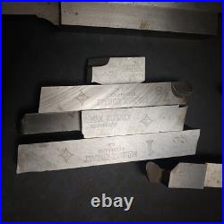 24pc Tool Bit 7/8 1 & 1-1/4 Cleveland MoMax Cobalt + Blank Machinist Lathe