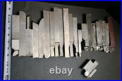 24pc Tool Bit 7/8 1 & 1-1/4 Cleveland MoMax Cobalt + Blank Machinist Lathe