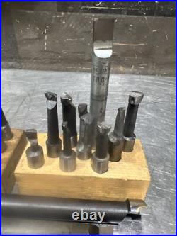 26 Pieces Mixed Unbranded Boring Bar Lathe Mill Machinist Tool Lot Used Surplus
