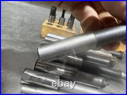 26 Pieces Mixed Unbranded Boring Bar Lathe Mill Machinist Tool Lot Used Surplus