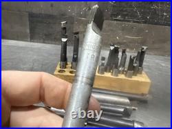 26 Pieces Mixed Unbranded Boring Bar Lathe Mill Machinist Tool Lot Used Surplus