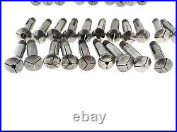 29 Vintage Watchmakers 8 mm collets for lathe watch tool used Unbranded, Johan +
