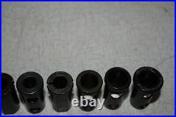 3/4 OD Turret Lathe Machine Adapter Sleeve Tool Holder Shank Reducer Lot of 15