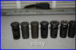 3/4 OD Turret Lathe Machine Adapter Sleeve Tool Holder Shank Reducer Lot of 15