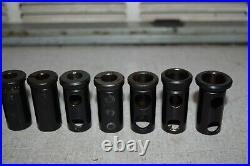 3/4 OD Turret Lathe Machine Adapter Sleeve Tool Holder Shank Reducer Lot of 15