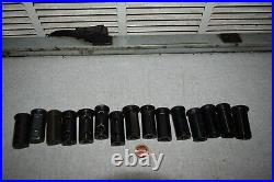 3/4 OD Turret Lathe Machine Adapter Sleeve Tool Holder Shank Reducer Lot of 15