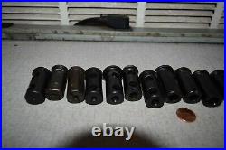 3/4 OD Turret Lathe Machine Adapter Sleeve Tool Holder Shank Reducer Lot of 15