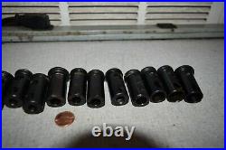 3/4 OD Turret Lathe Machine Adapter Sleeve Tool Holder Shank Reducer Lot of 15